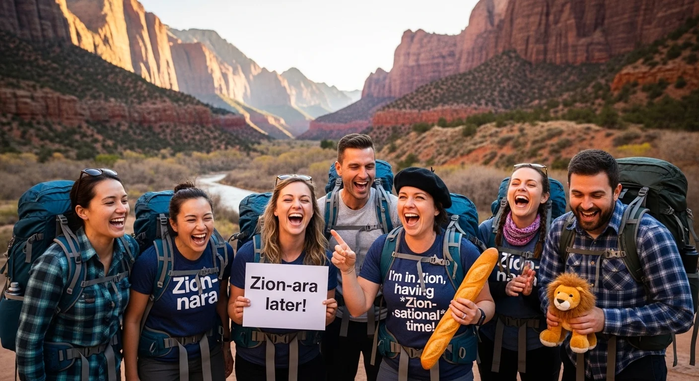 Zion Caption Puns