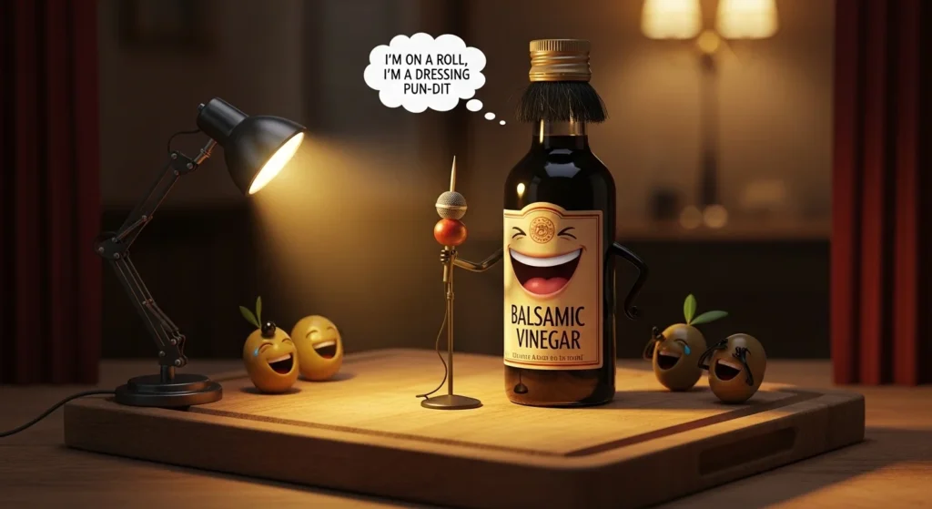 balsamic puns
