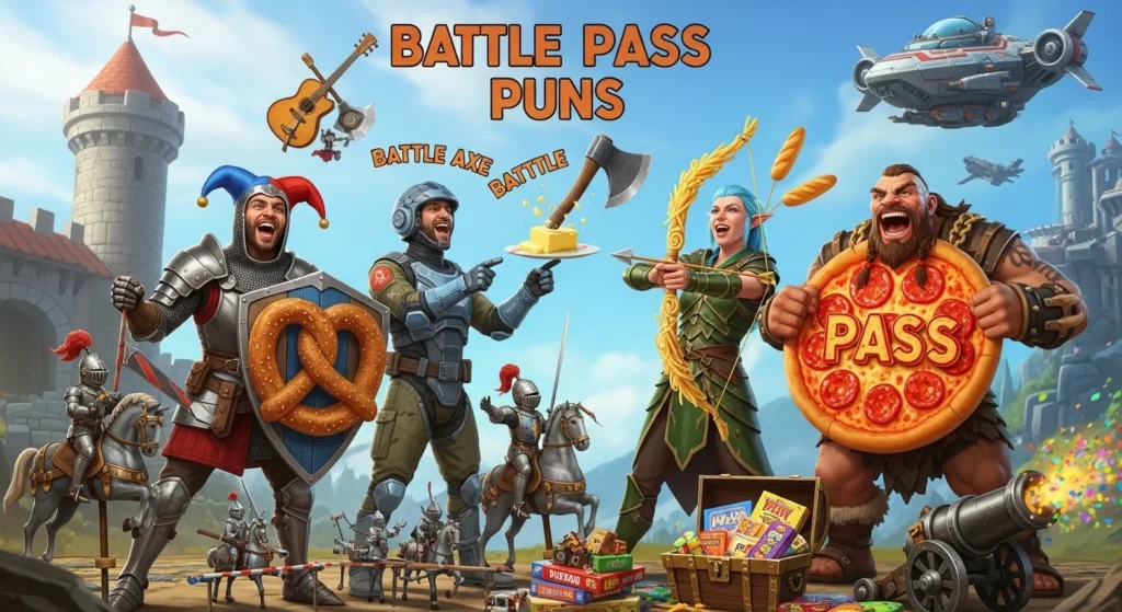 battle pass puns