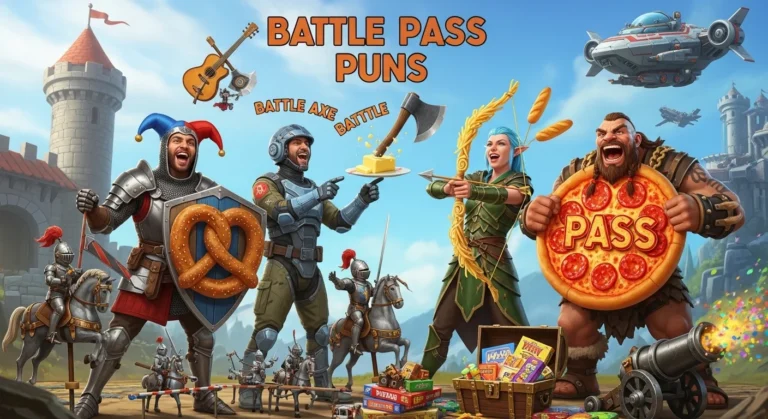 battle pass puns