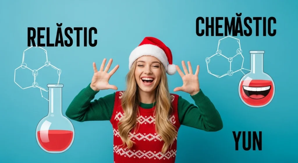 christmas chemistry puns