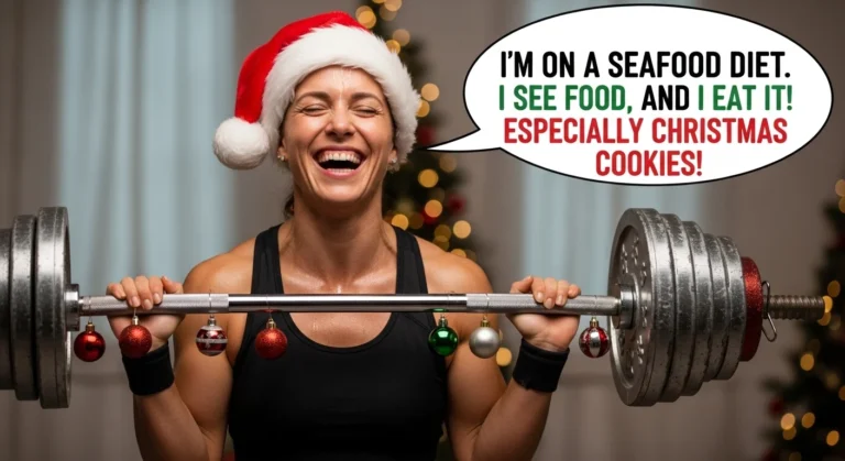christmas workout puns