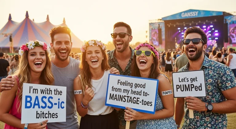 festival vibes puns