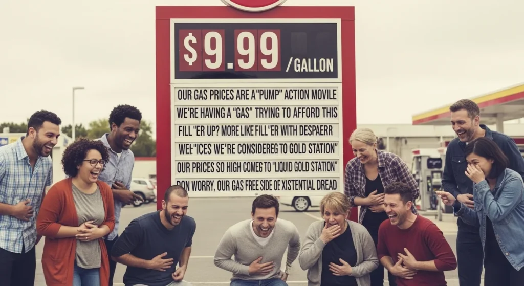 gas price puns