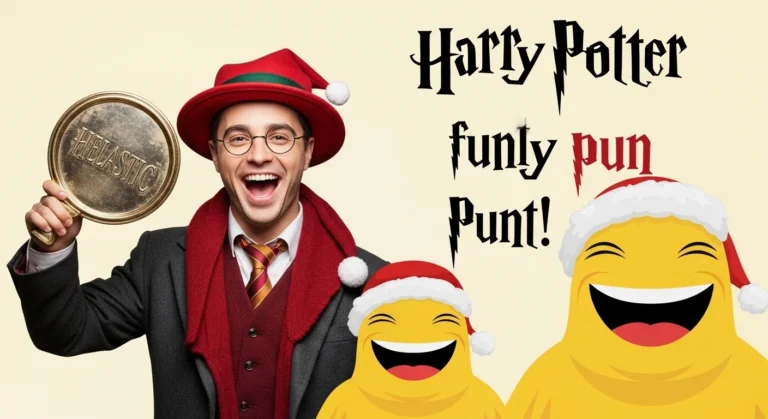 harry potter christmas puns