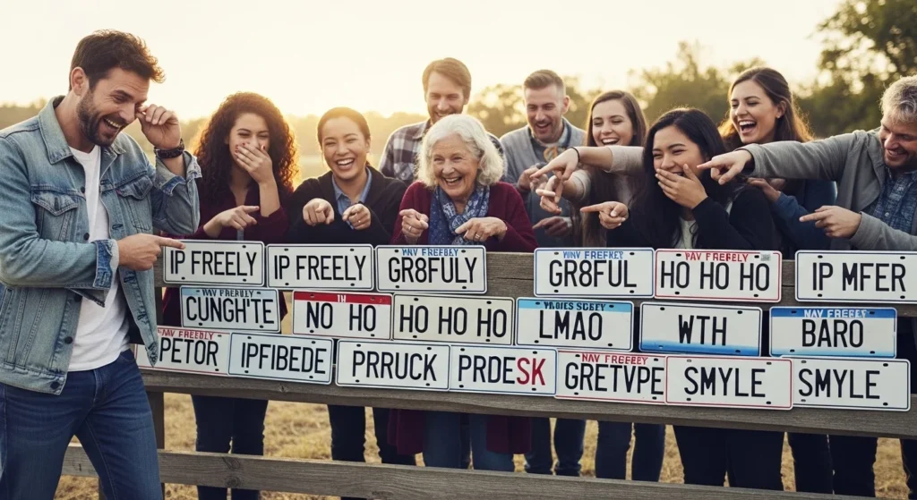 license plate puns