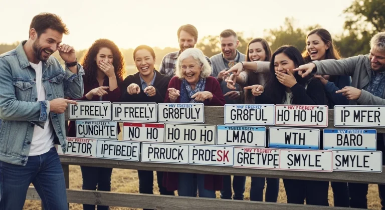license plate puns