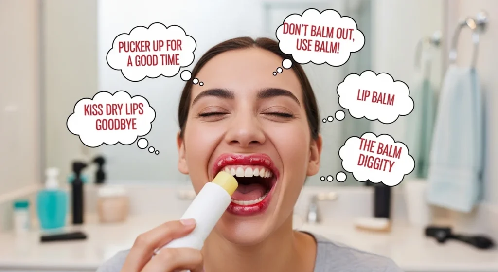 lip balm puns