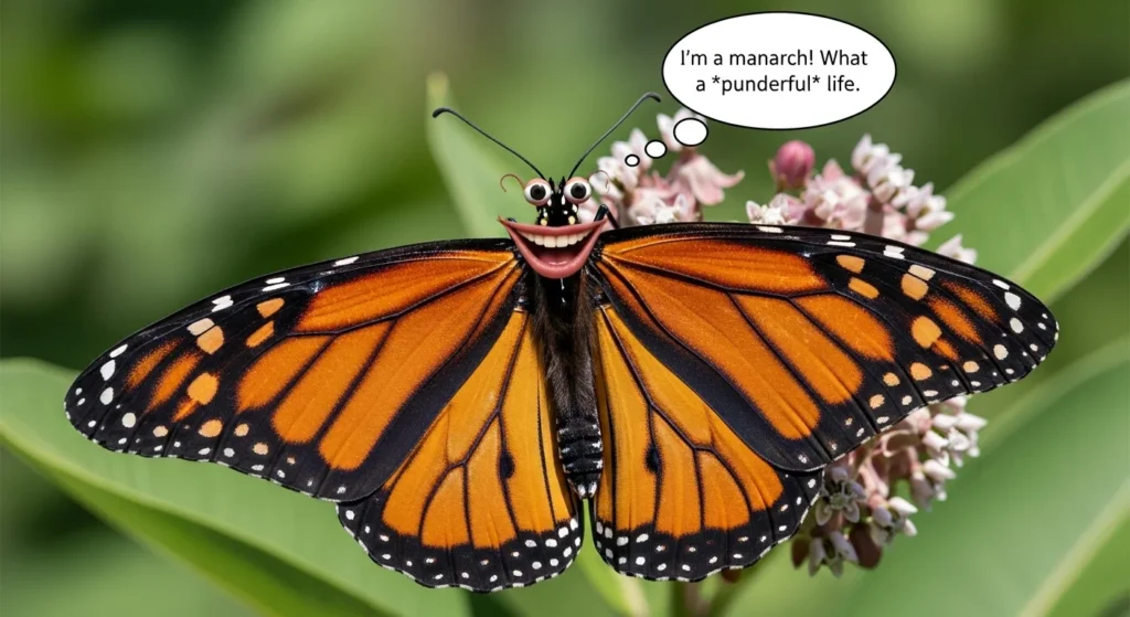 monarch butterfly puns