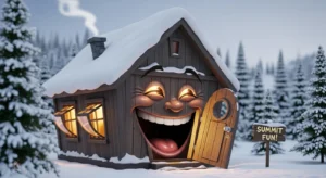 mountain cabin puns
