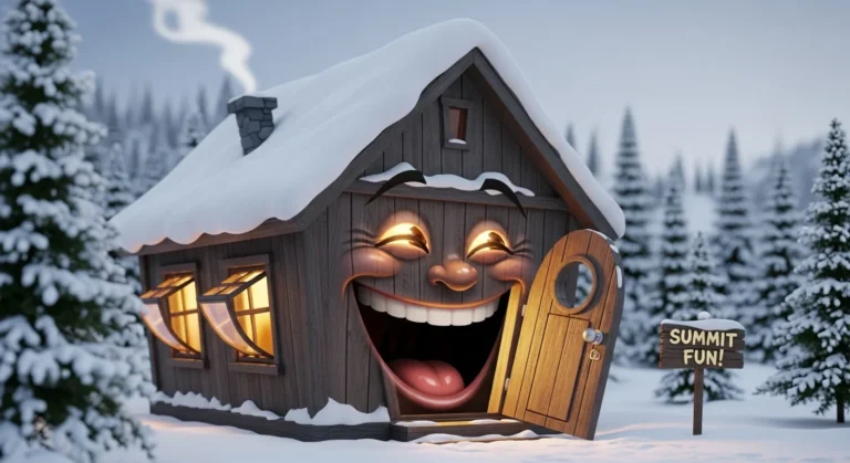 mountain cabin puns
