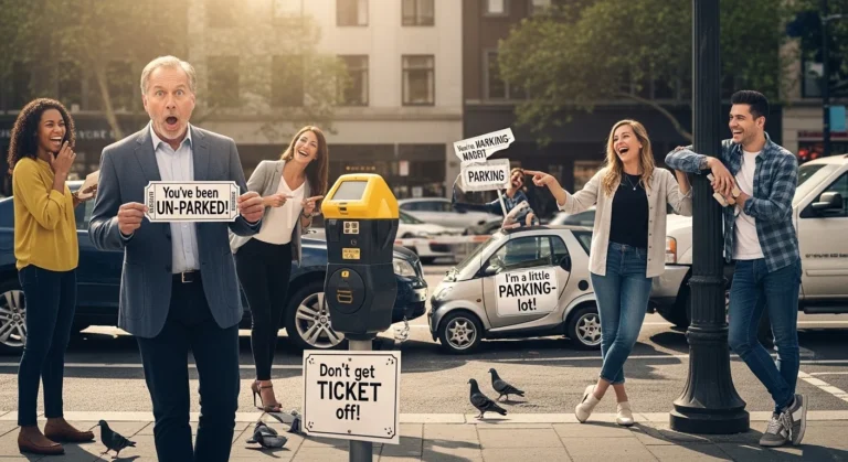 parking puns