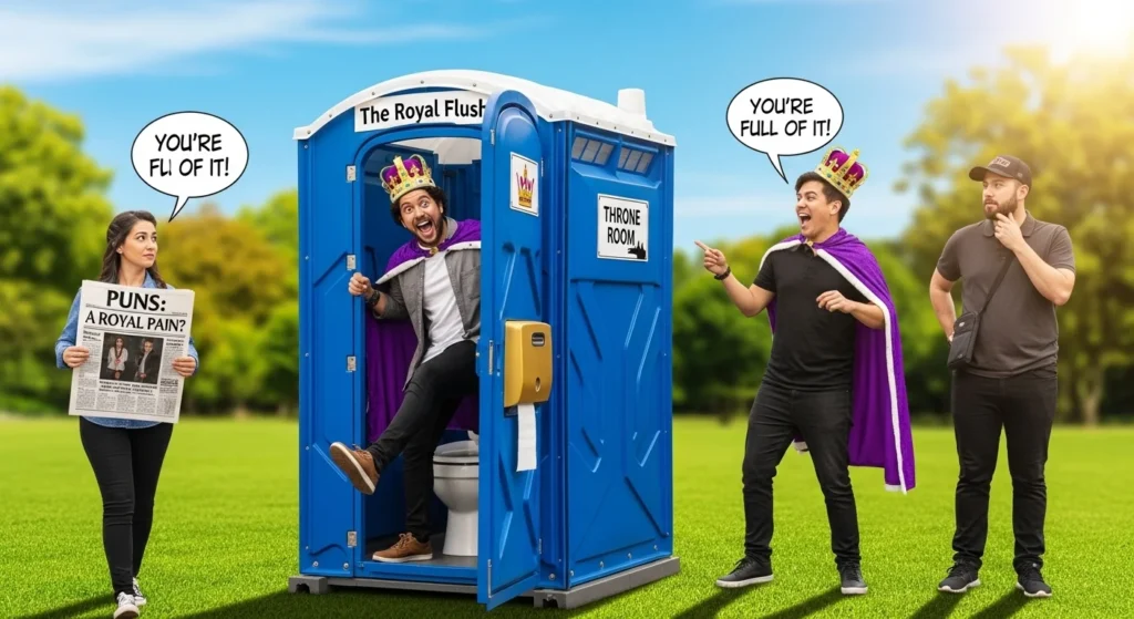 porta potty puns