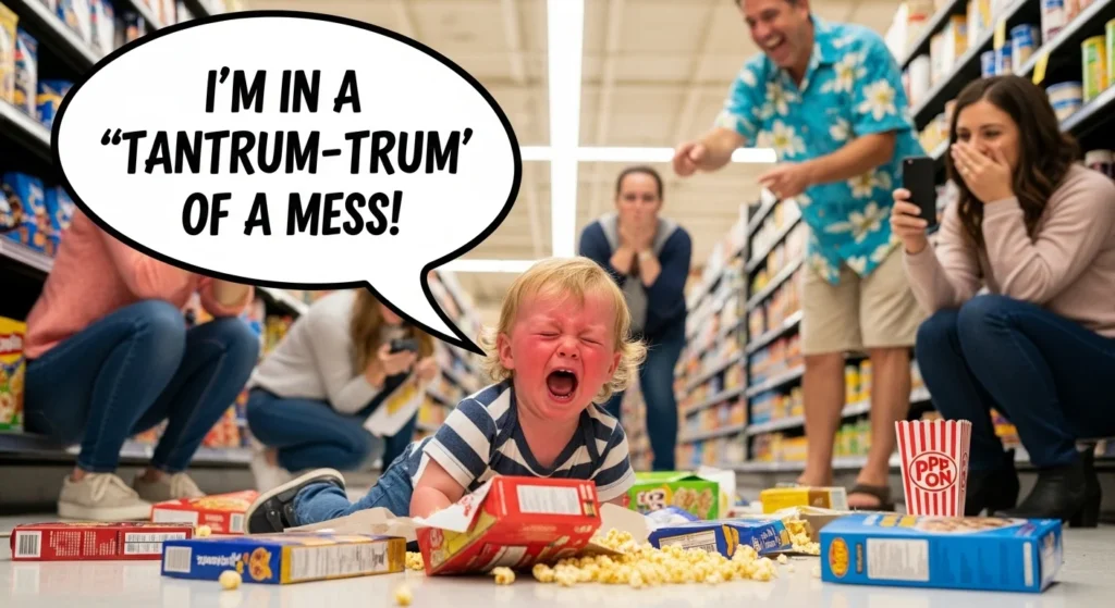 tantrum puns