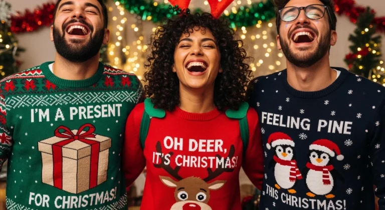 ugly christmas sweater puns