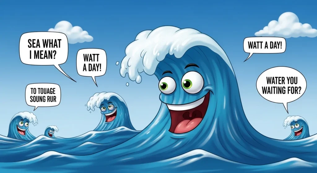 wave puns