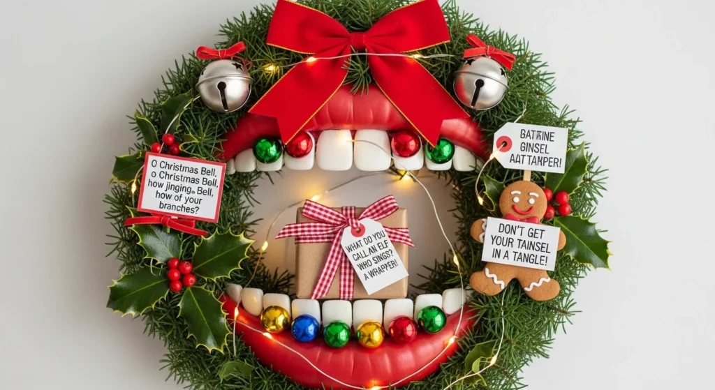wreath for christmas puns