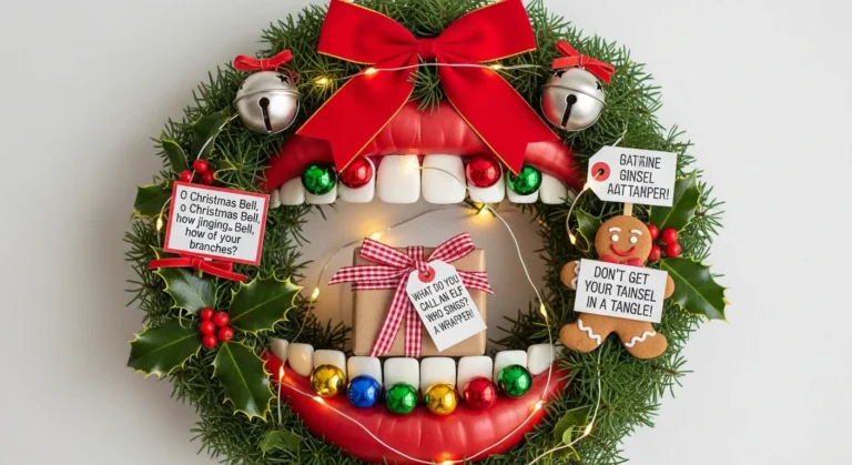 wreath for christmas puns