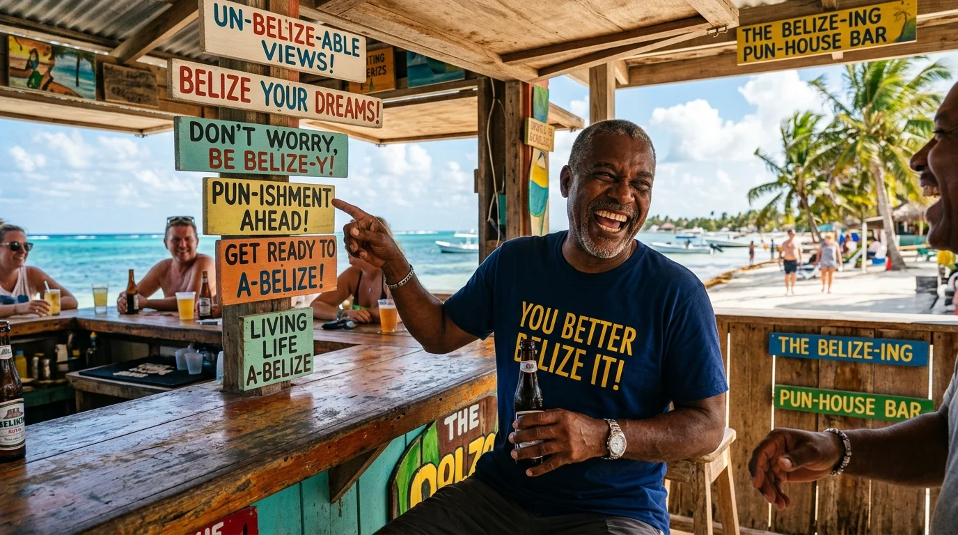 Belize Travel Puns