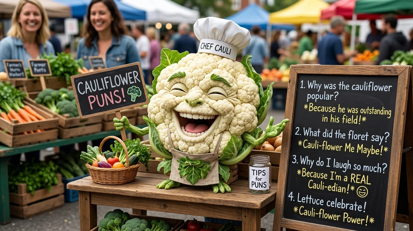 Cute Cauliflower Puns