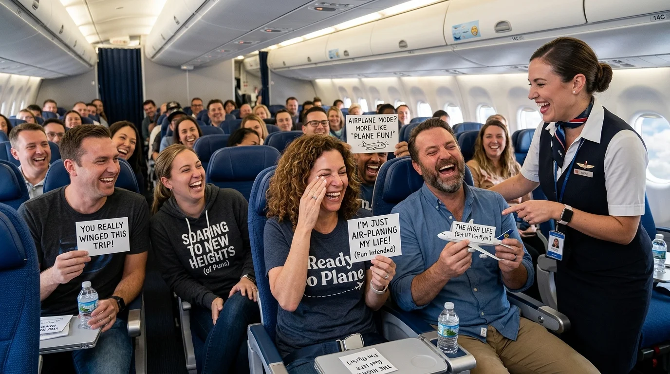 Cute Flight Puns
