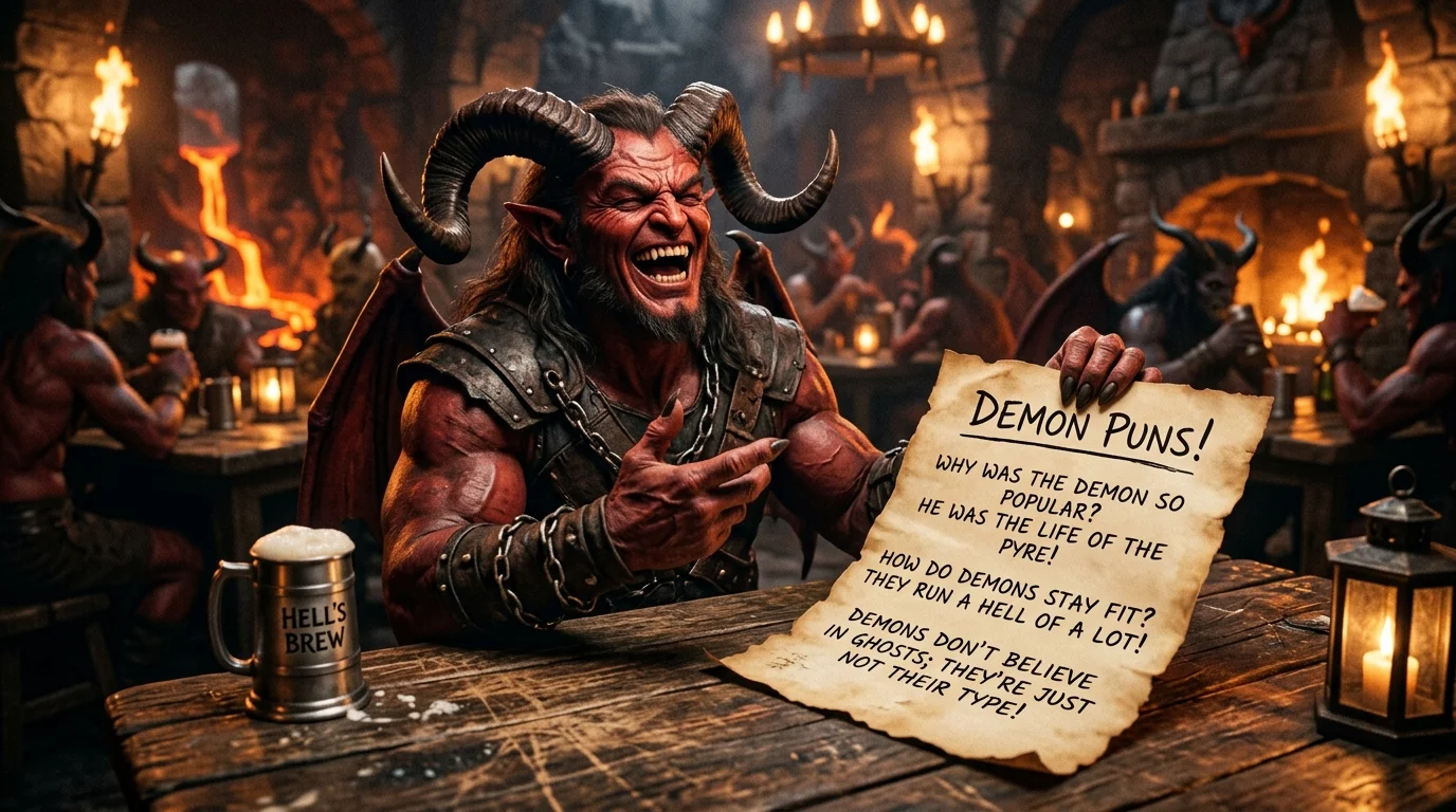 Demon Movie Puns