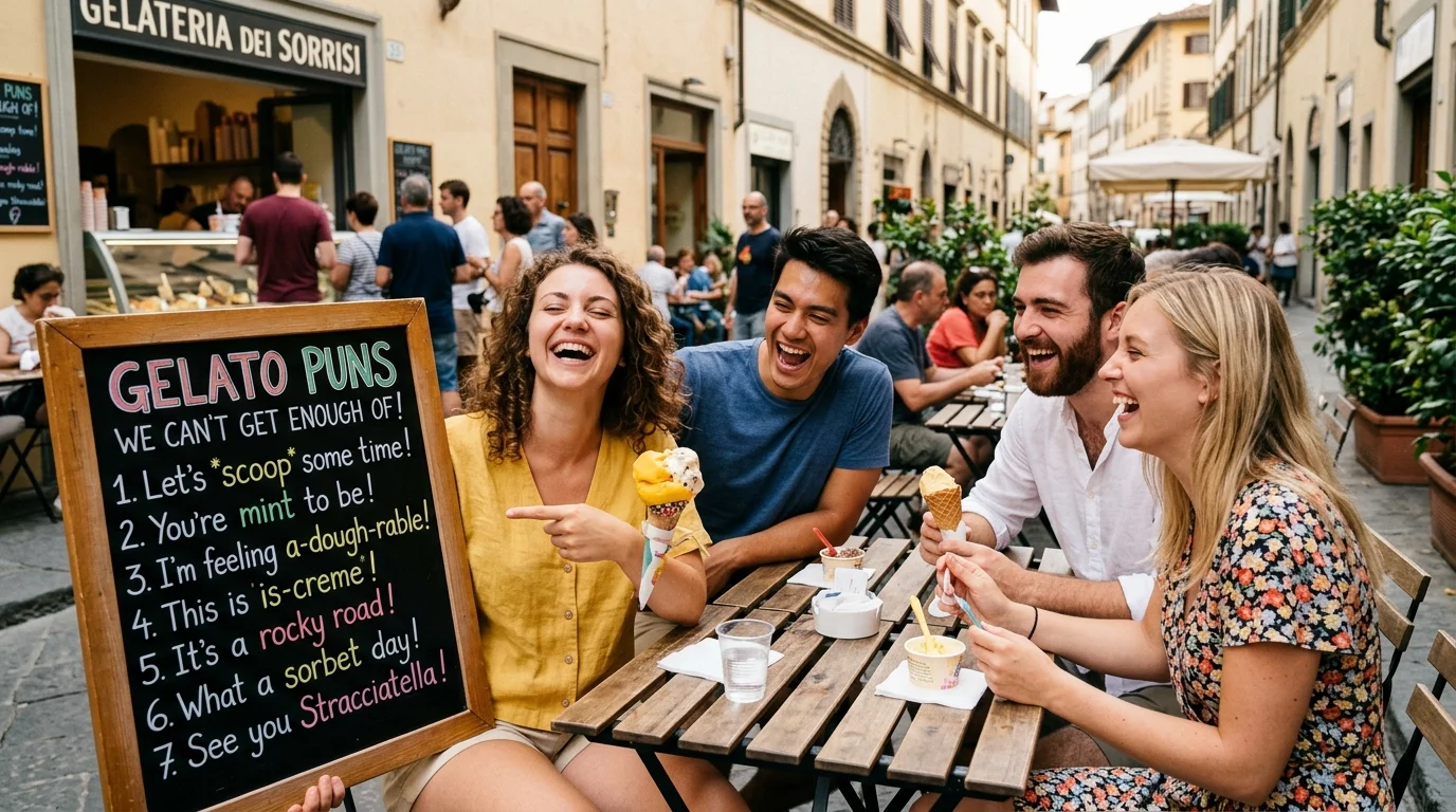 Funny Gelato Puns