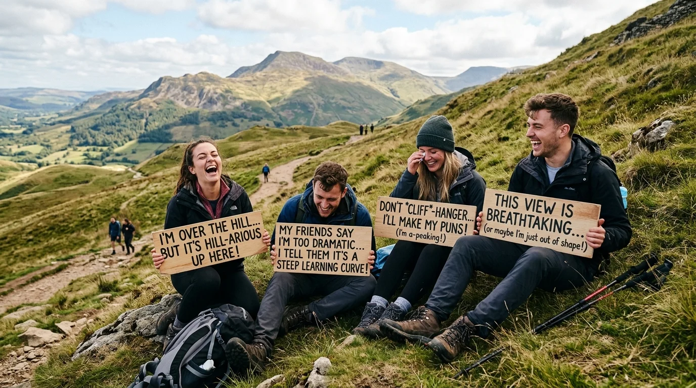 Funny Hill Puns