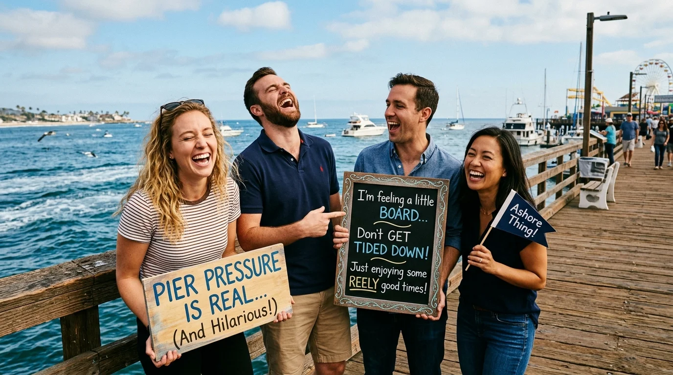 Pier Food Puns