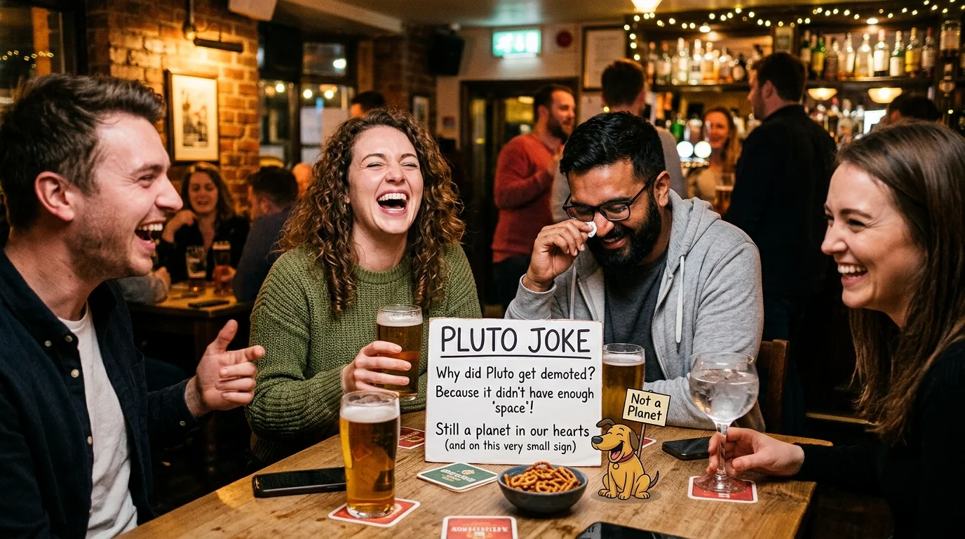 Pluto Identity Crisis Jokes