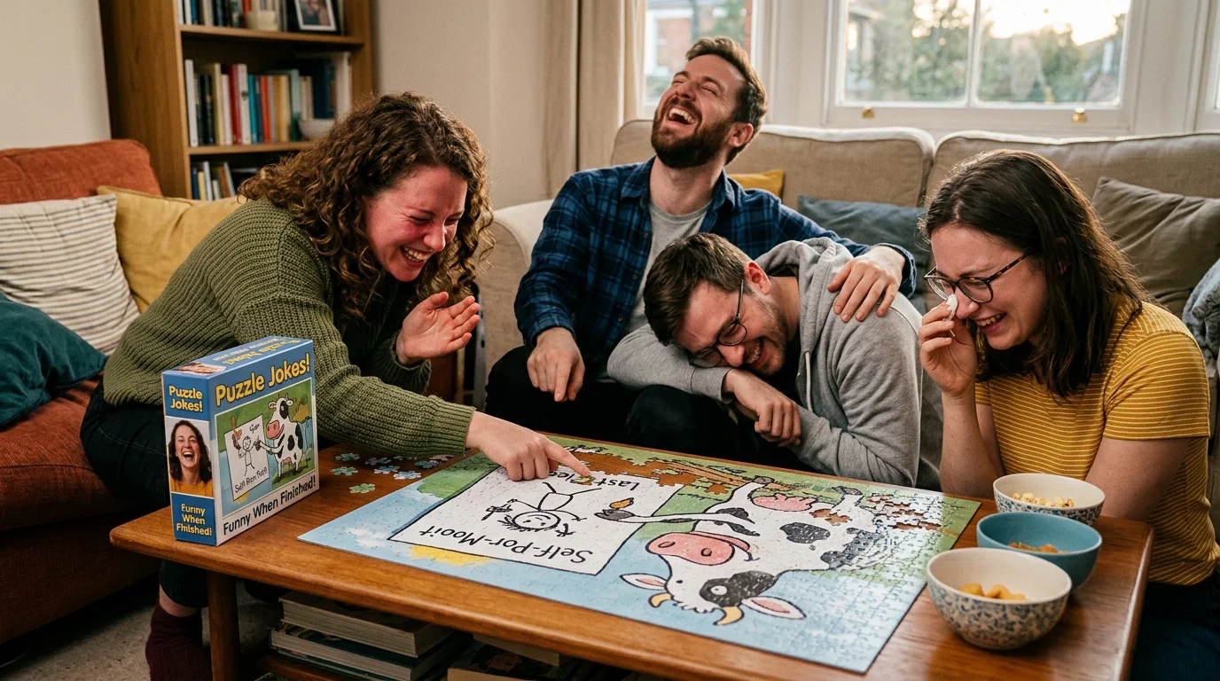 Puzzle Dad Jokes