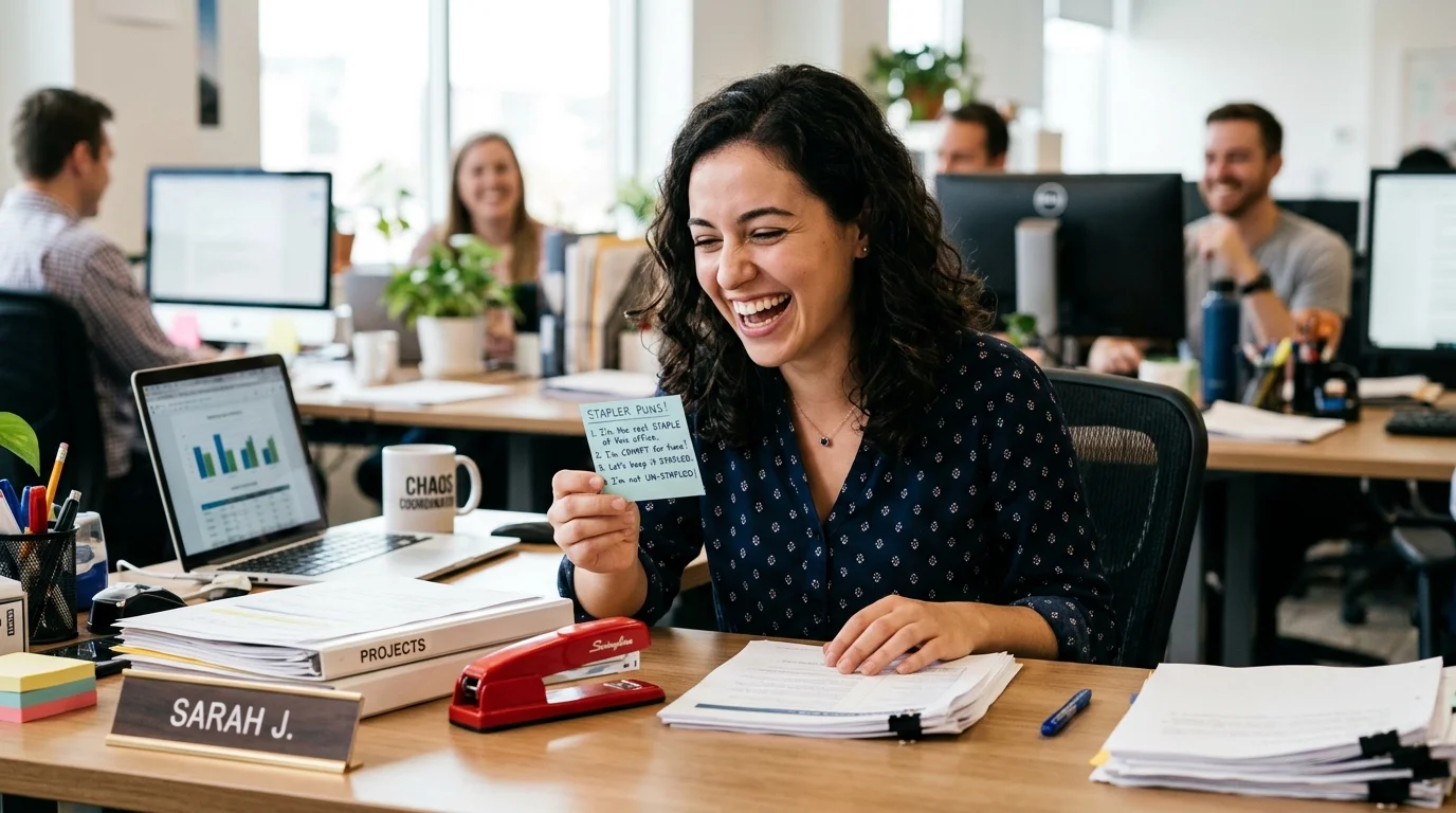 Random Silly Stapler Puns