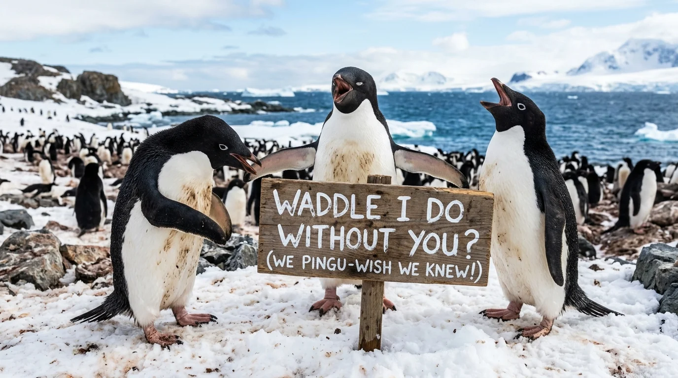 Silly One-Liner Waddle Puns