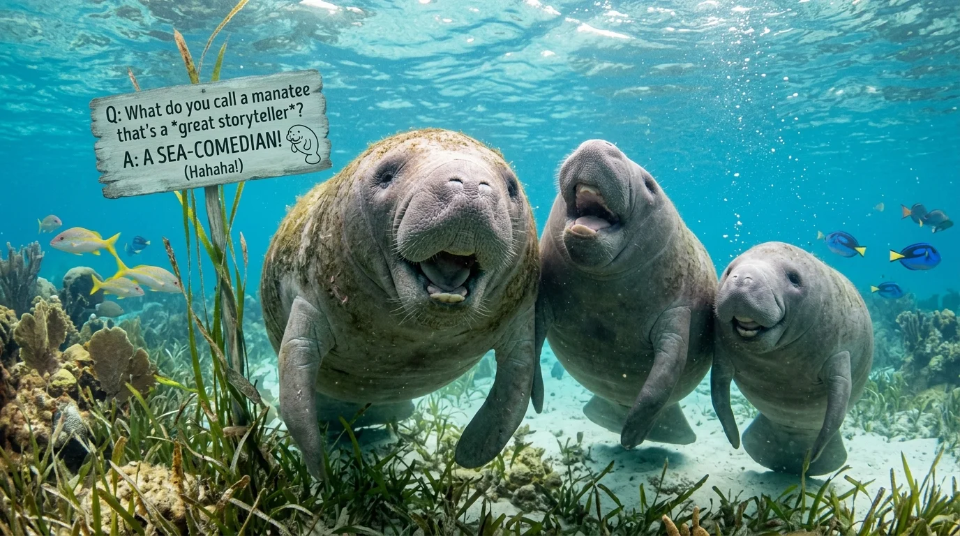 Slightly Silly Manatee Jokes