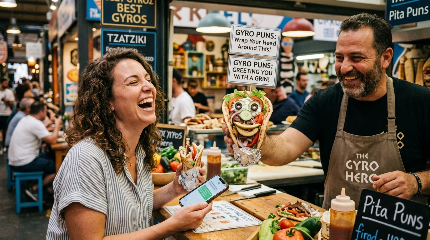 Street Food Gyro Vibes