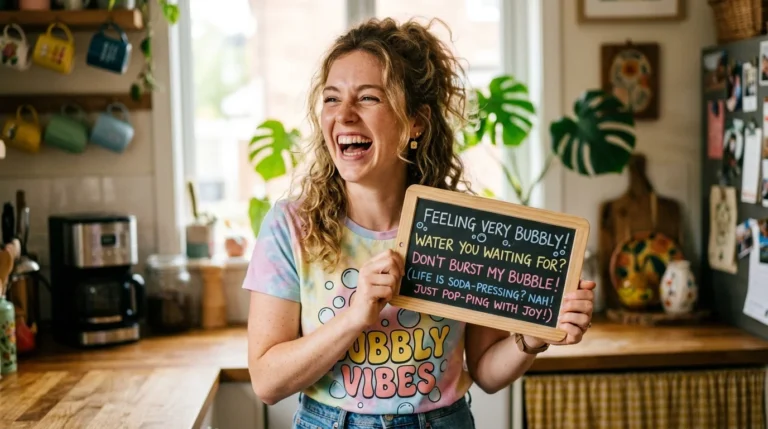 bubbly puns
