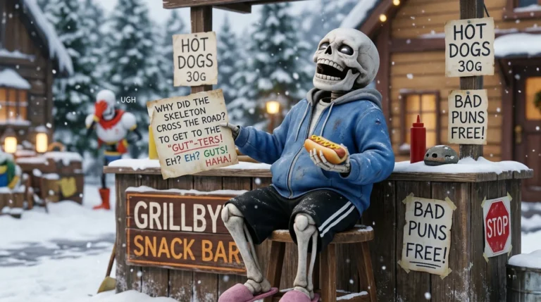 sans jokes