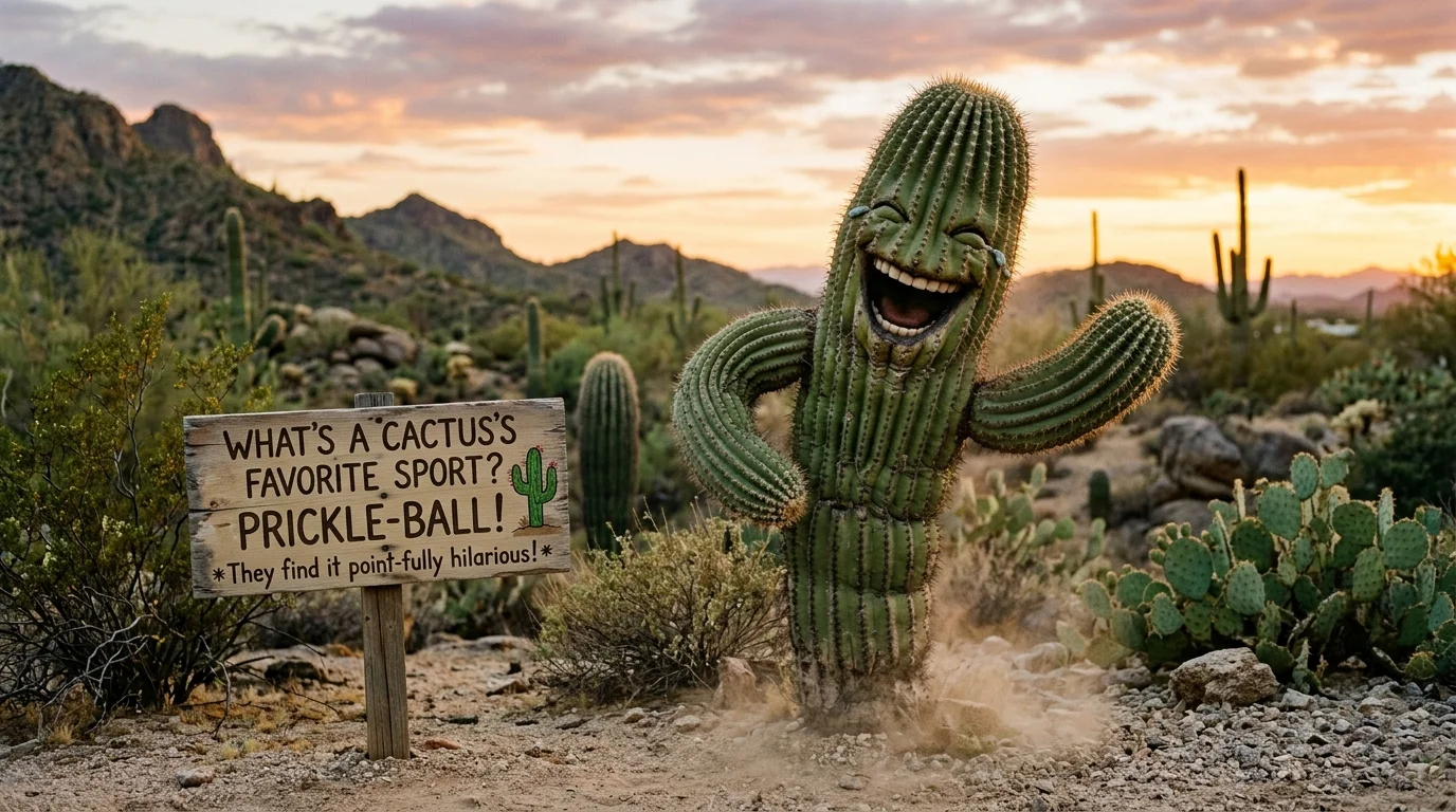 Cactus Puns for Work