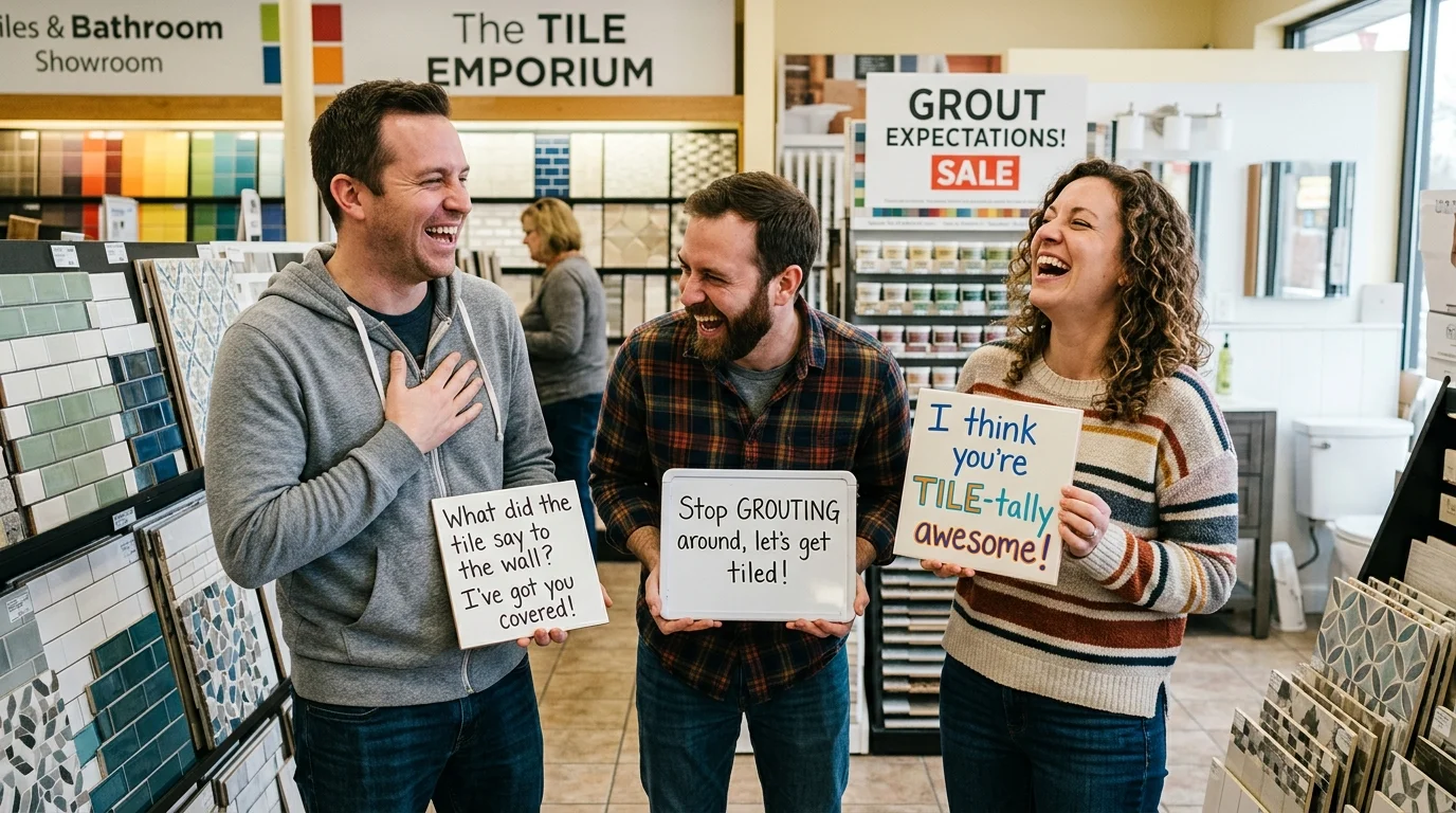 Floor Tile Puns