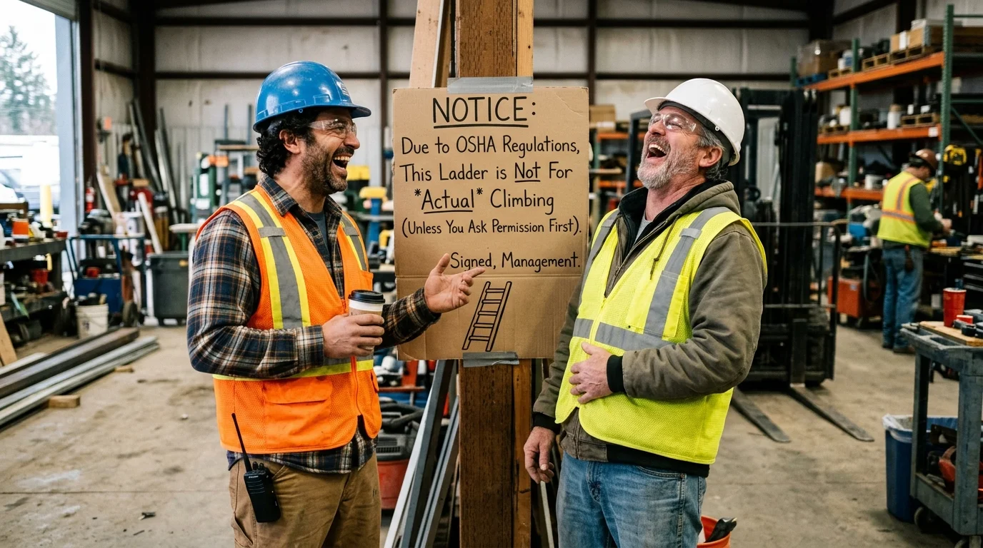 Lightly Edgy Workplace Jokes