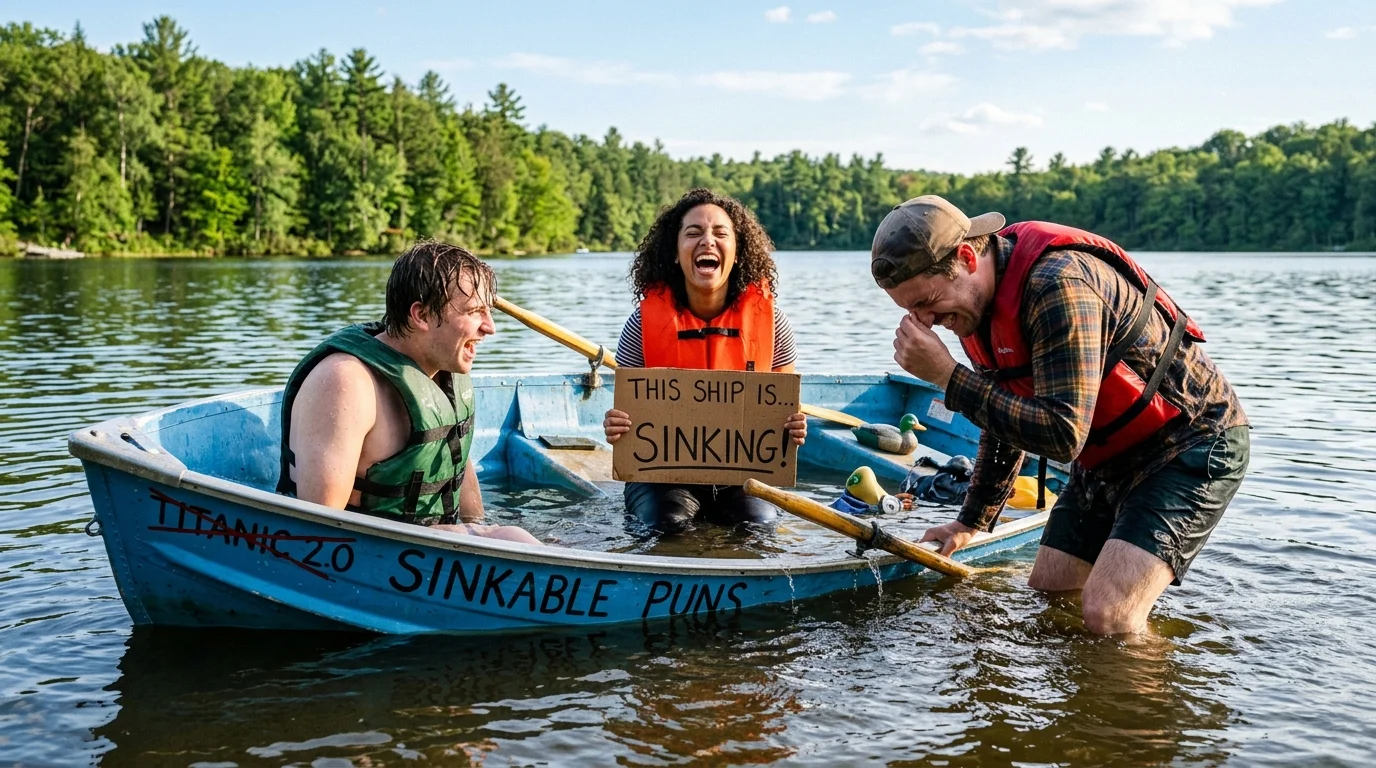 One-Liner Sinking Puns