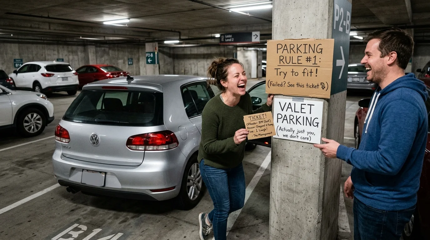 Parking One-Liners