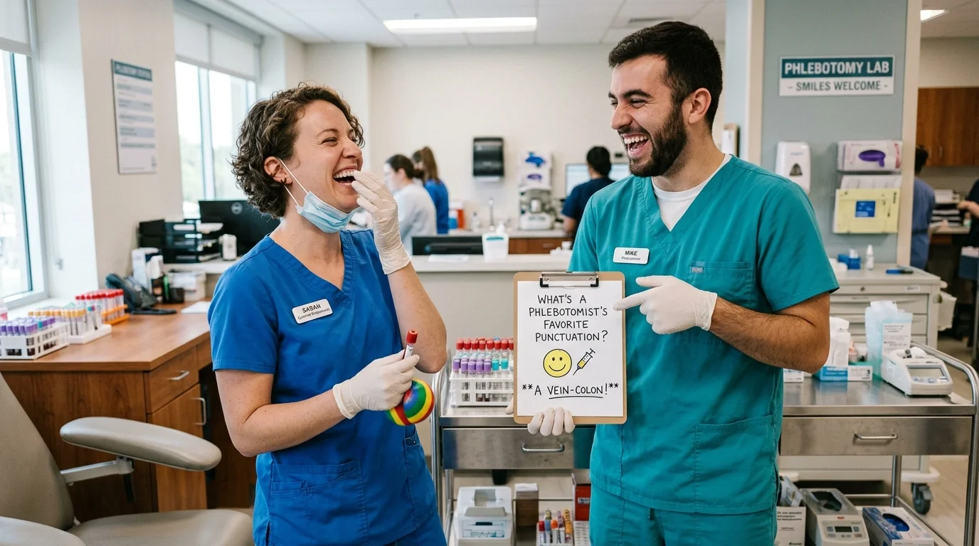 Phlebotomist One-Liners