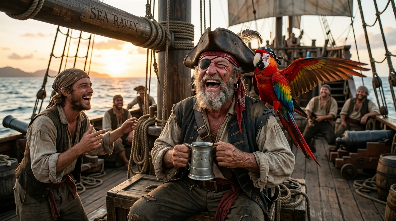 Pirate & Parrot Jokes