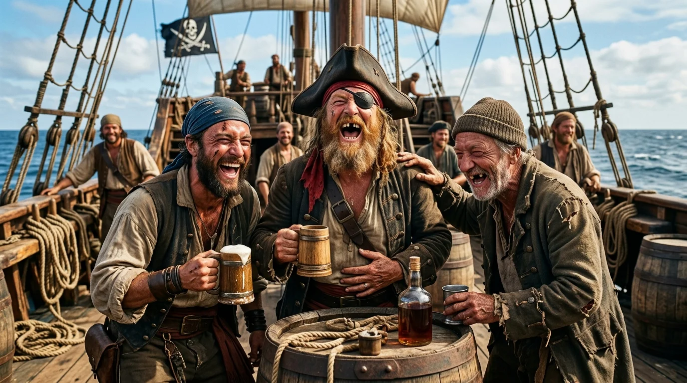 Short One-Liner Pirate Jokes