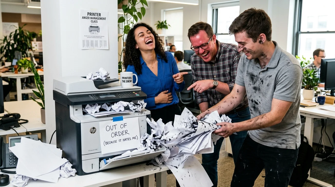 Short One-Liner Printer Jokes