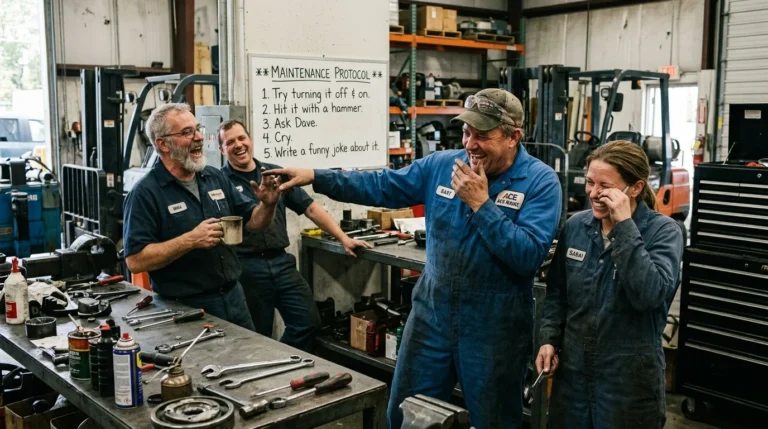 maintenance jokes