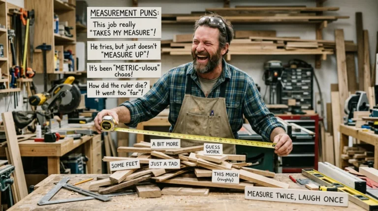 measure puns