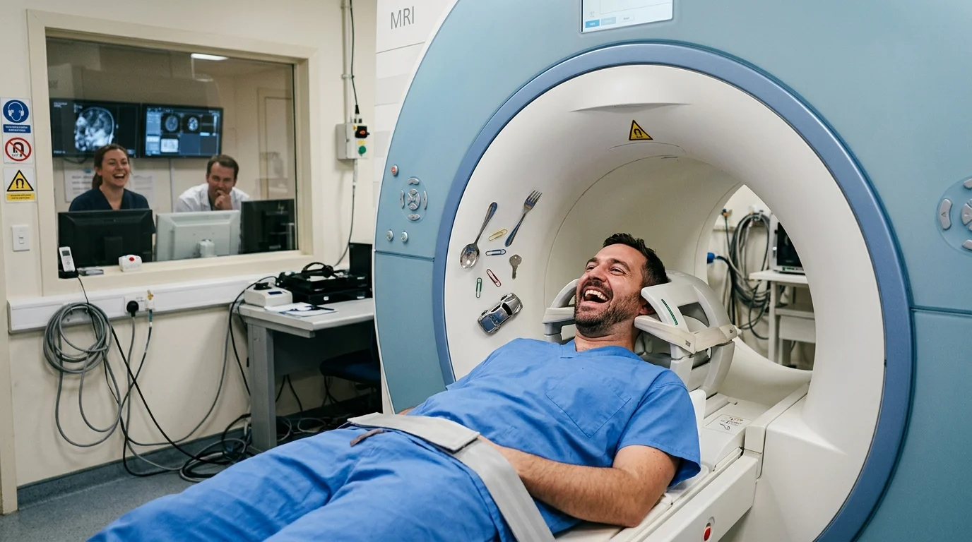 Caption-Ready MRI Puns