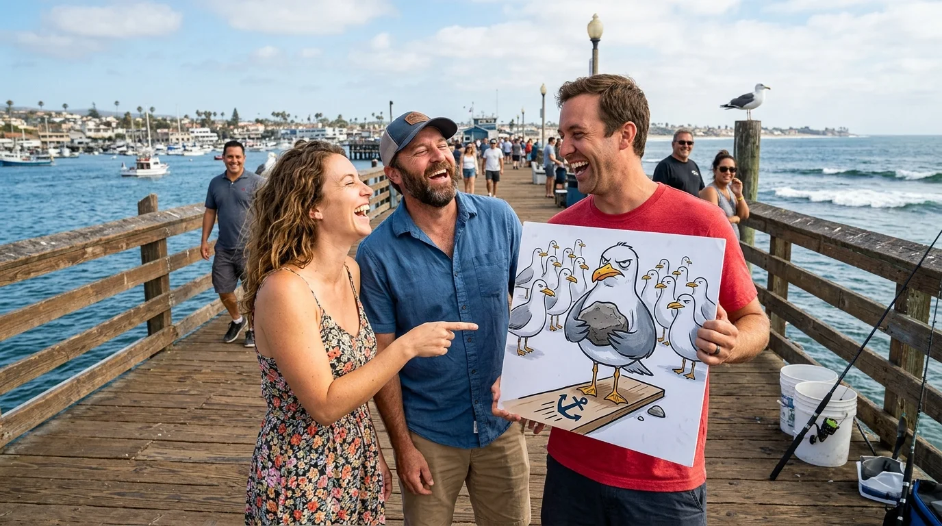 Pier Travel Puns